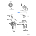 TOYOTA 19101-10020 CAP SUB-ASSY, DISTRIBUTOR