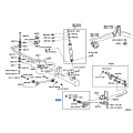 Front Leaf Spring Pin Kit - Toyota FJ62 HJ75 (1988-1990) - Genuine Toyota