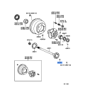 Toyota OEM Genuine WASHER, CONE (FOR FRONT AXLE SHAFT), RH/LH 42323-36010