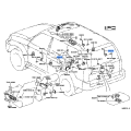 Switch Assembly Courtesy Lamp Genuine Toyota 84231-12070