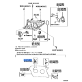 TOYOTA Land Cruiser Headlamp Headlight Bracket Retainer 2013-2014