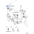 TOYOTA Nozzle Sub-Assy, H/Lamp Washer, Type 1, RH