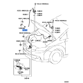 Toyota Axio Corolla Yaris Wish OEM Hood Support Rod Clip 53454-52040