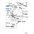 TOYOTA 52136-53020 BRACKET, FRONT BUMPER, NO.1 LH