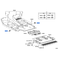 TOYOTA 58521-60040 Genuine HOOK, FLOOR CARPET