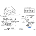 Toyota OEM Genuine LENS & BODY, RR 81591-33420