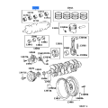 TOYOTA 11704-56032 Bearing Set, Crankshaft