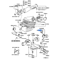 TOYOTA 22204-75040 Genuine Intake Air Flow Meter Sub-Assembly