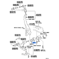 TOYOTA 48655-50012 Bush, Lower Arm No.2