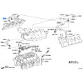 TOYOTA 12263-38010 Genuine Ventilation Hose No.3
