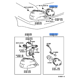 Lamp Assy, Tail Inner Rh