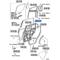 Toyota Stripe, Rear Door, Outside LH