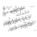TOYOTA 33394-30011 Genuine Key, Synchromesh Shifting (for No.3 Clutch Hub)