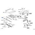 Toyota Genuine 53381-60041 Seal Hood To Radiator Support