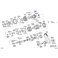 Transfer Input Shaft Sub Assembly Tran - Toyota 36201-34031