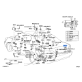 Toyota Genuine Luggage Compartment Switch 84945-33060 OEM