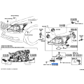 Toyota Front Bumper Bar Reinforcement RH 52133-50070