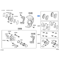 Front Ceramic Brake Pads Kit for Toyota Corolla RAV4 Prius V Matrix Scion xB xD
