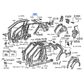 Panel Sub-Assembly, Quarter, RH