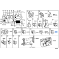 Toyota Land Cruiser J150 Idle Up Switch Button 84453-60061