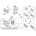 TOYOTA 04465-60340 Disc Brake Pad Kit