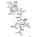 OEM Toyota 4Runner Sequoia FJ Cruiser Parking Brake Shoe