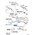 TOYOTA Genuine Shock Absorber Rear 48531-80771