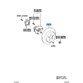 Toyota Genuine Rear Brake Disc 42431-28130