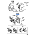 Toyota Land Cruiser LX450 Front Left Brake Caliper 47750-60061