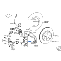 Toyota Genuine Rear Disc Brake Pad Kit 04466-WAA03