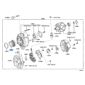Toyota Genuine Alternator Pulley with Clutch 27415-0W131 OEM