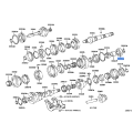 TOYOTA 90363-25060 Genuine Radial Ball Bearing