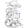 Front Fender Side Panel Protector LH - Toyota/Lexus