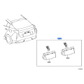 TOYOTA License Plate Light Assembly 81204-33030