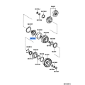 TOYOTA 35762-73010 Genuine Flange Planetary Ring Gear