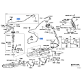 TOYOTA GENUINE CABLE SUB-ASSY, FUEL LID LOCK CONTROL OEM