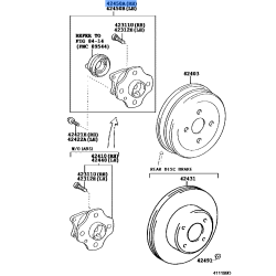 Hub & Bearing Rr