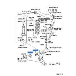 Toyota Front Suspension Toe Adjust Plate