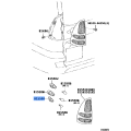 TOYOTA Socket, Back Up Lamp 81585-06350