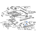 Toyota Bracket Sub-Assy, Side Step 51077-60070
