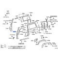 TOYOTA 61028-60011 Pillar Sub-Assy, Front Body, Outer LH