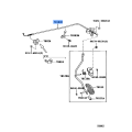 TOYOTA 78180-60240 CABLE ASSY, ACCELERATOR CONTROL