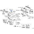 Toyota Yaris 2007-2012 Front Right Bumper Side Retainer