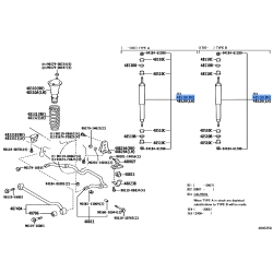 Absorber Set Shock Fr 48511-69675
