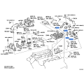 TOYOTA OEM Genuine GASKET, EGR PIPE 25634-51010