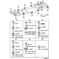 Toyota Genuine Body Mounting Bolt 52217-60010