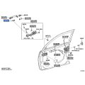 TOYOTA 69241-60030 Genuine Front Door Outside Pad