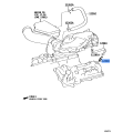 TOYOTA 12204-31110 Genuine Ventilation Valve Sub-Assembly