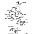Toyota Corolla Rear Door Lock Actuator Assembly 69140-12040 - Left Side