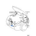 Toyota PROTECTOR, HOOD LOCK RELEASE LEVER 53525-53030